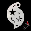 Ooh Stencils R04 Pochoir 3-D Star Storm - Étoile